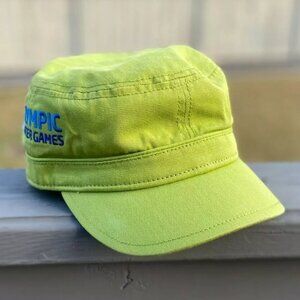 Vancouver 2010 XXI Olympic Winter Games Army Cap Women Hat Embroidery Green